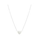 Colar Coração Madre Pérola Prata 925