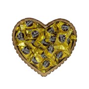 Cestinha Meu Coração de Ouro Branco