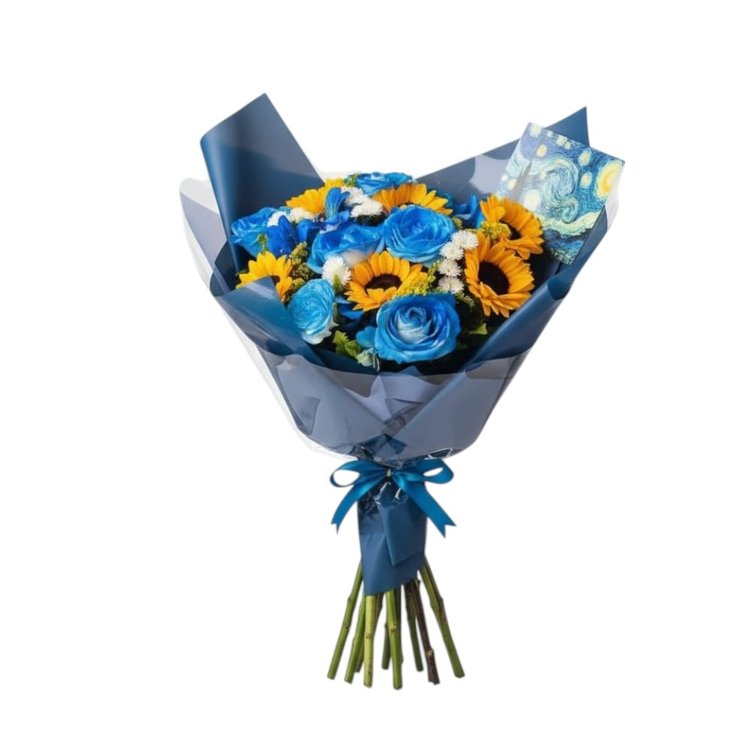 Buquê Céu sobre Girassóis