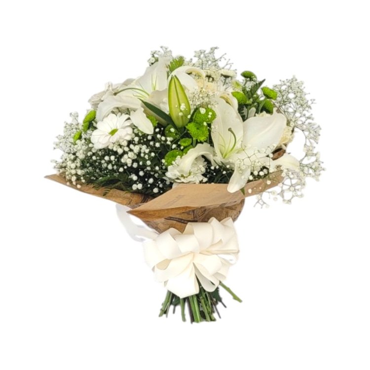 Buquê de Lírios Brancos Perfumados