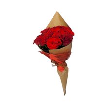 Buquê com 06 Rosas Colombianas Cone!