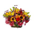 Cesta de Flores Nobres e Seminobres Super Top