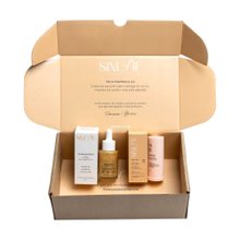 Kit Pele Iluminada com Base FPS 95 Pele Média