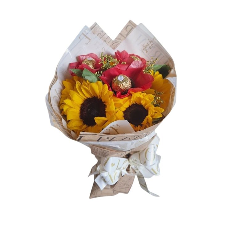 Buquê Amor Amarelo Doce