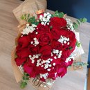 Buquê Rosas Vermelhas 40 Razões para Te Amar! 