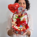 Cesta de Chocolate Doce como Ela Mãe