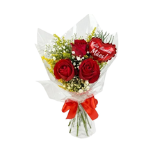 Buquê de Rosas Vermelhas A Melhor Mãe 