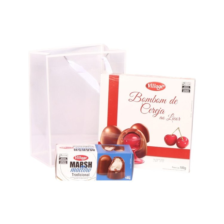 Sacola Presente Licor & Marshmallow