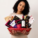 Cesta Delícias Finas com Vinho