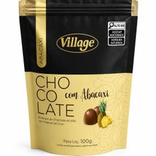 Bombom de Chocolate ao Leite com Abacaxi ao Licor