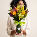 Vaso de Flores Mistas Oposto Perfeito