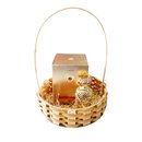 Cesta de Luxo com Perfume Árabe Lattafa Emeer