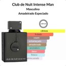 Cesta Perfume Masculino Club Nuit Intense + Desod Yara