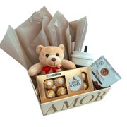 Caixa Amor com Ferrero e Café