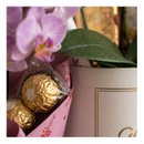 Box Elegance Branca Giuliana Flores Ferrero e Alpino
