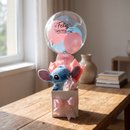 Caixa de Aniversário com Pelúcia Stitch e Marshmallow