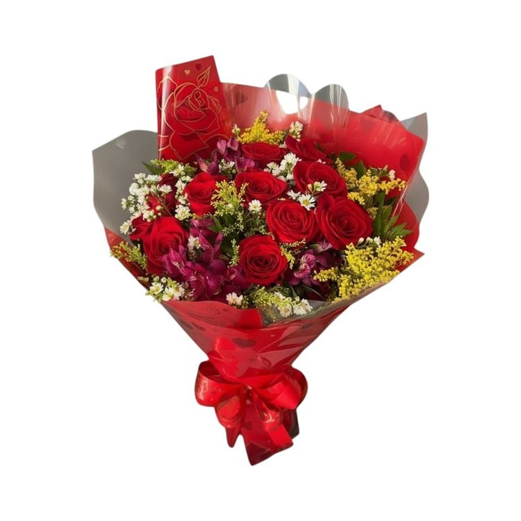 Buquê Chama da Paixão