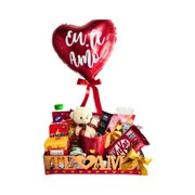 Cesta Mini Café da Manhã Romântico