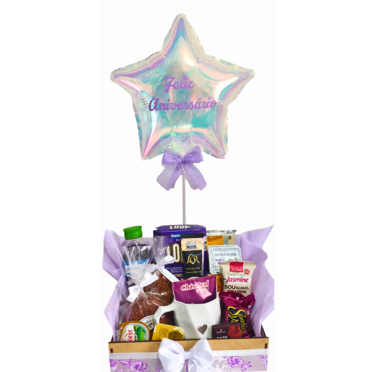 Cesta Mini Café da Manhã Ternura