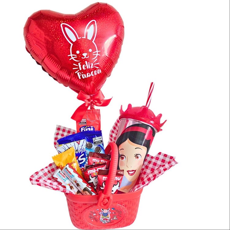 Cesta de Páscoa Princesa