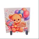 Cesta de Coração Doce Aniversário