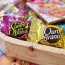Cesta de Coração Doce Aniversário