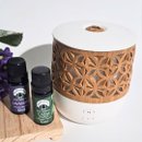 Kit Difusor Óleo de Lavanda Capim Limão