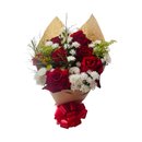 Buquê Elegante e Romântico de Rosas Vermelhas