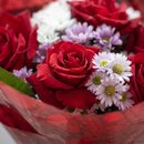 Buquê Sofisticado de Rosas Vermelhas