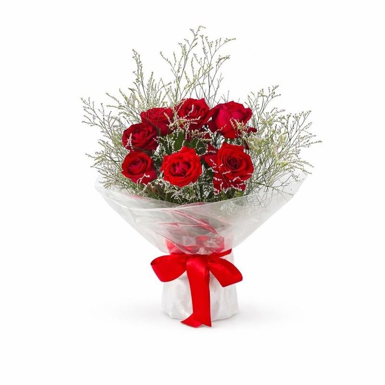 Buquê de Rosas Vermelhas Clássico e Romântico