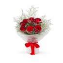 Buquê de Rosas Vermelhas Clássico e Romântico