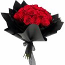 Buquê Luxo com 20 Rosas Vermelhas Colombianas