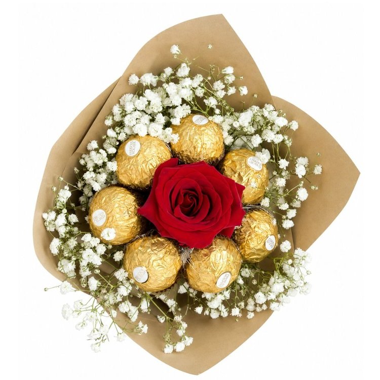 Mini Buque Amor em Ouro
