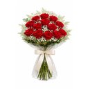 Buquê Clássico com 12 Rosas Nacionais