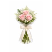 Buquê Trio de Rosas Claras Nacionais