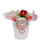 Arranjo Floral Aromático Vaso Vazado Grande