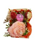 Arranjo Aromático Flores Vela e Cera Pequeno