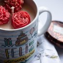 Presente Especial Caneca 320 Vela Artesanal e Balão