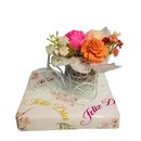 Adorável Brisa de Rosas Mini Bike Aramada aromática