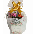 Box Carinho Aromático com Velas e Flores Artificiais