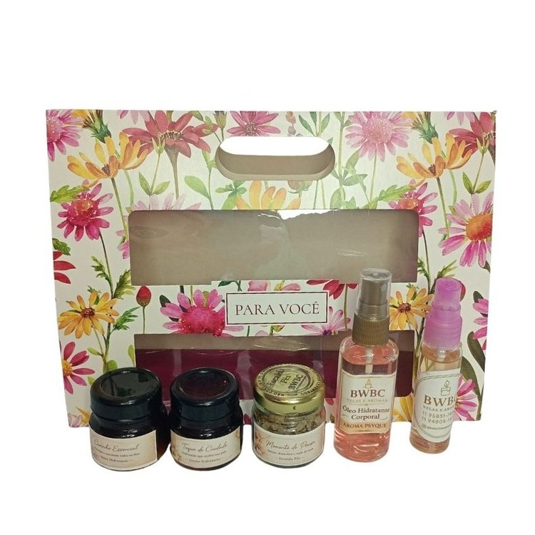 Kit Floral Cabelos e Corpo