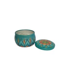 Vela Aromática Mar em Lata Decorada