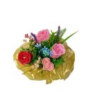 Vela Aromática Rosas com Vaso