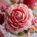 Vaso Amor e Rosas em Velas Aromaticas