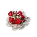 Arranjo Flores e Corações em Rosas