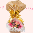 Arranjo Vela Aromática Florais Coração