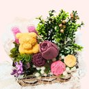Kit Aromaterapia Cabelo e Pele, Ursinhos e Flores