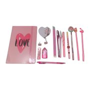 Kit de Papelaria Rosa