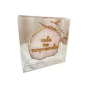 Quadro em Acrílico com Chapa Vida Me Surpreenda