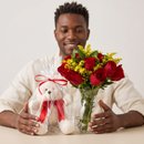 Buquê no Vaso Essência do Amor